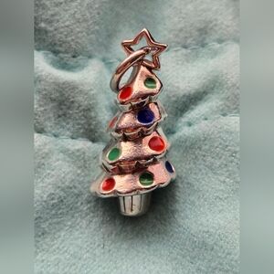 Tiffany & Co. Enamel Christmas Tree Charm